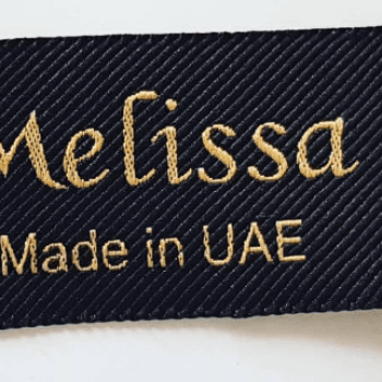 Woven labels dubai