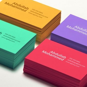 business cards manufacturers in uae